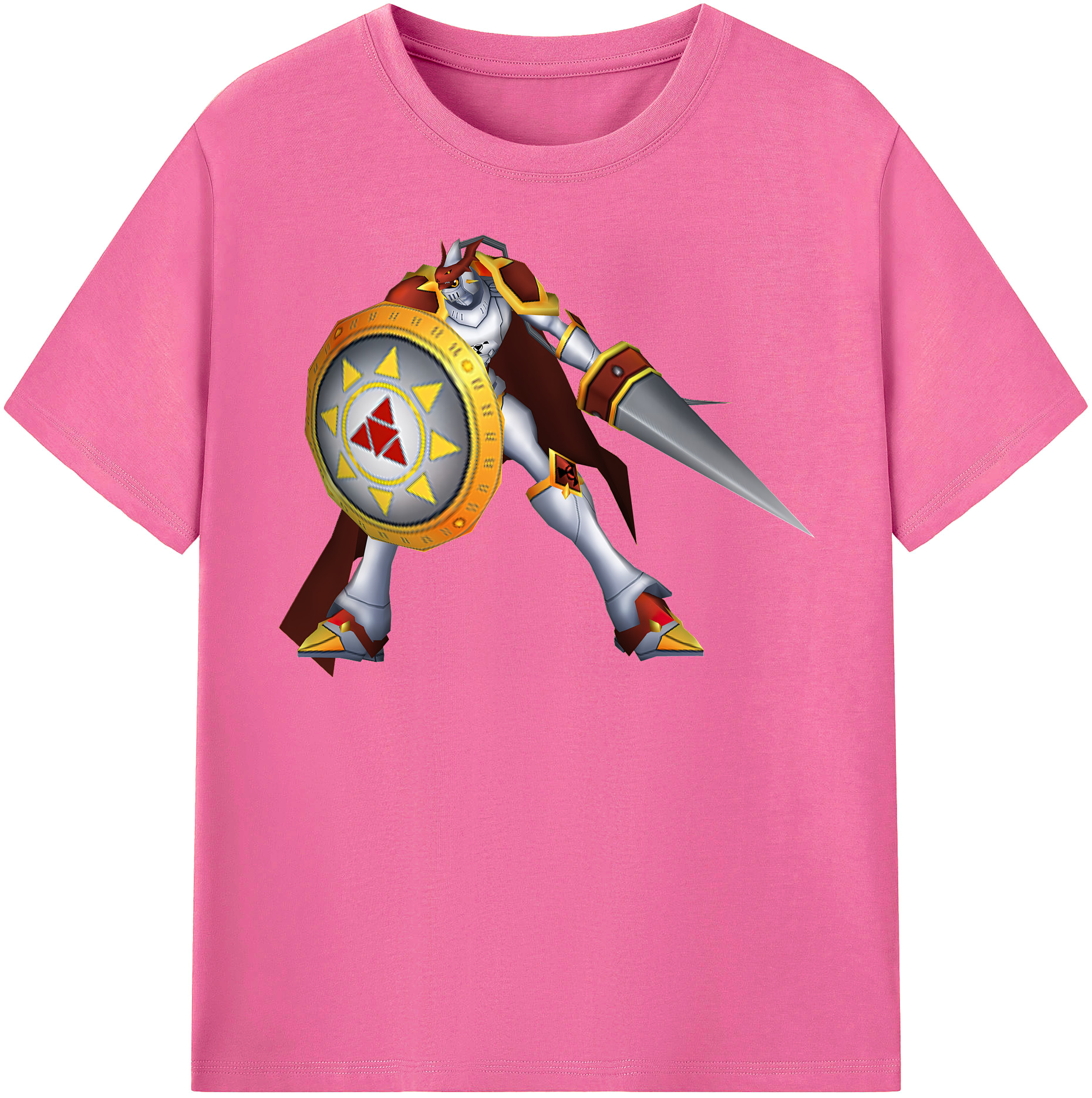 （画像用） Digimon デジタルモンスター/デジモン レディースカジュアルプリントTシャツ（綿100％）
